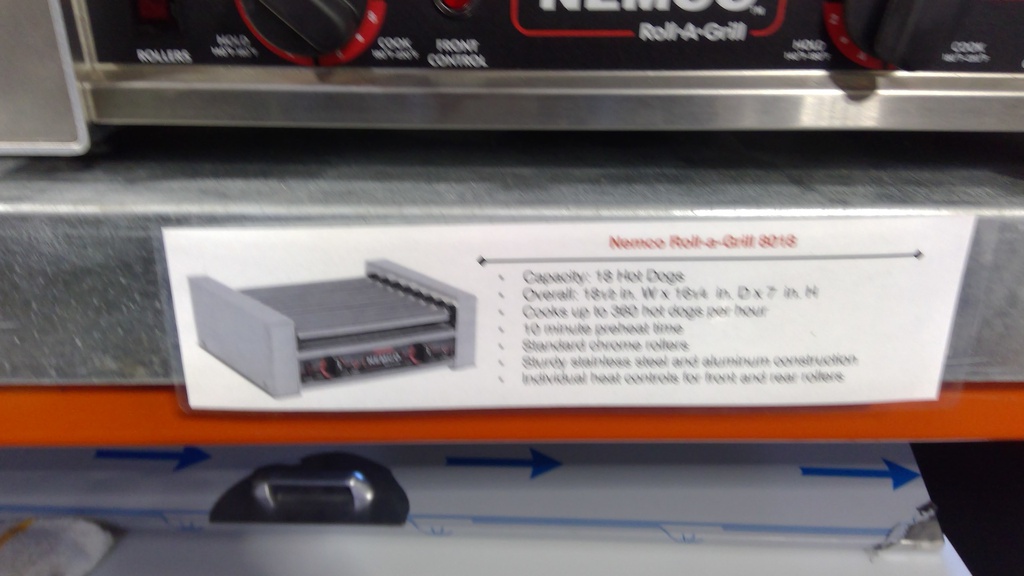 NEMCO  8018 Hot Dog Roller Grill