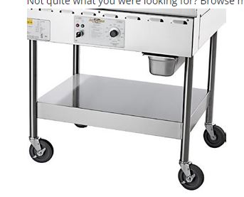 Accutemp EGF2083A2450-T1 Accu-Steam™ Griddle, countertop , electric, 24" x 30" griddle area w/ Stand