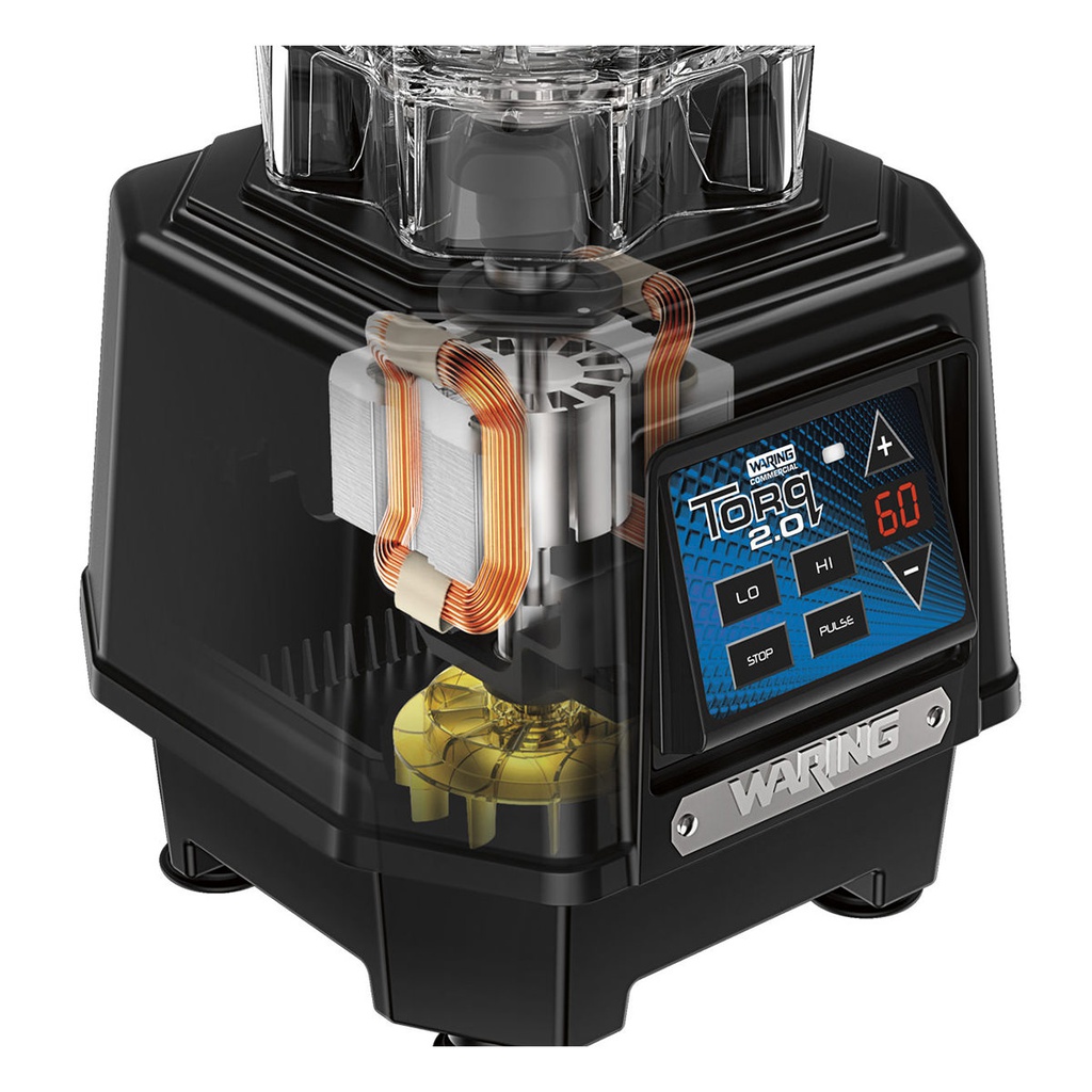 Waring TBB160 2.0 2 HP BLENDER WITH ELECTRONIC TOUCHPAD CONTROLS, 60-SECOND TIMER
