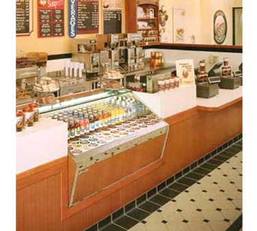 Federal Industries LPRSS6 Display Case, Refrigerated, Self-Serve