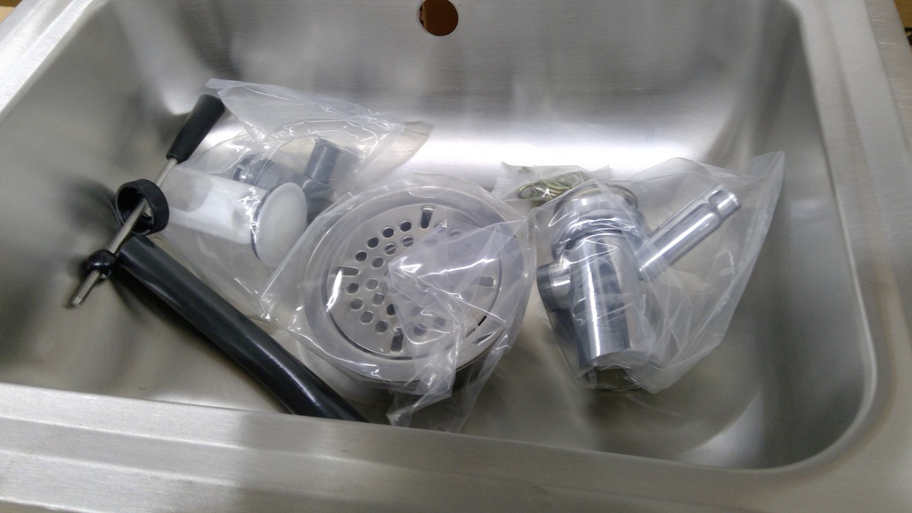 Advance Tabco 7-PS-80 Hand sink with towel and soap dispenser