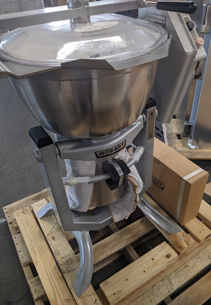 Hobart HCM450+BUILDUP 45 Qt. Stainless Steel Cutter Mixer, 230v/60/3-ph