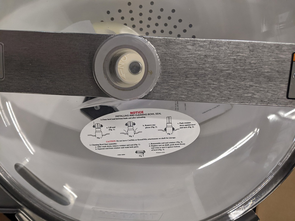 Hobart HCM450+BUILDUP 45 Qt. Stainless Steel Cutter Mixer, 230v/60/3-ph