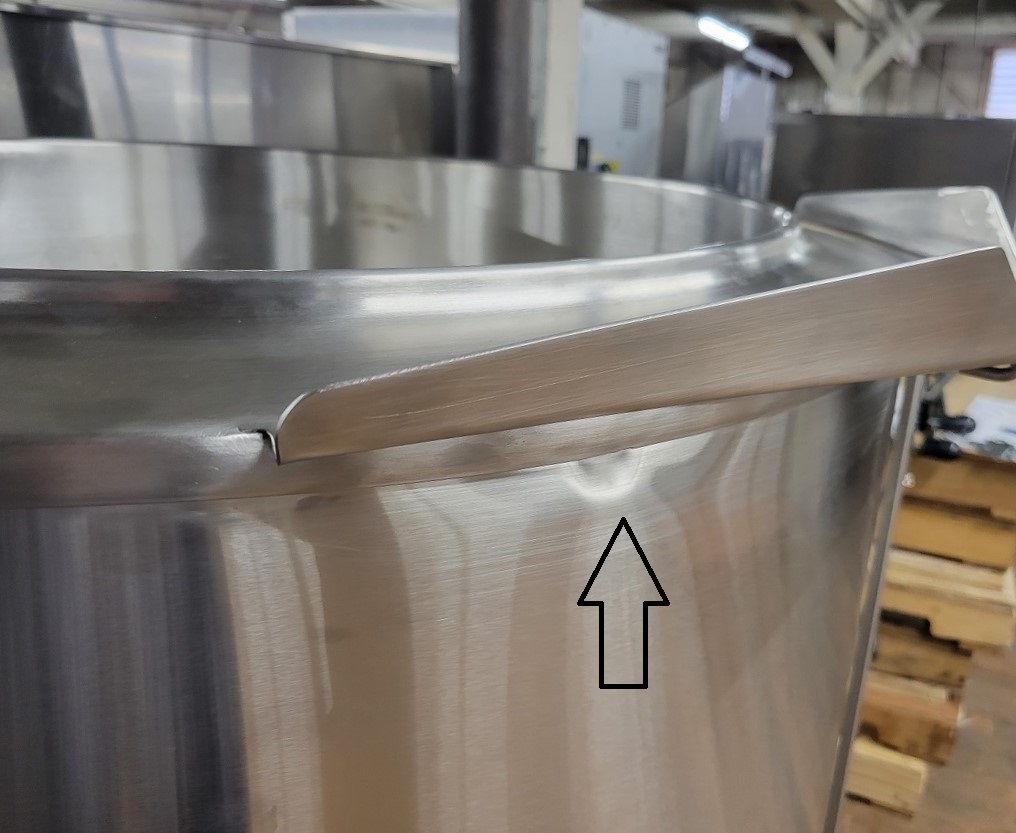 CROWN GLT-60 Tilting Kettle - 60 Gallon - Natural Gas