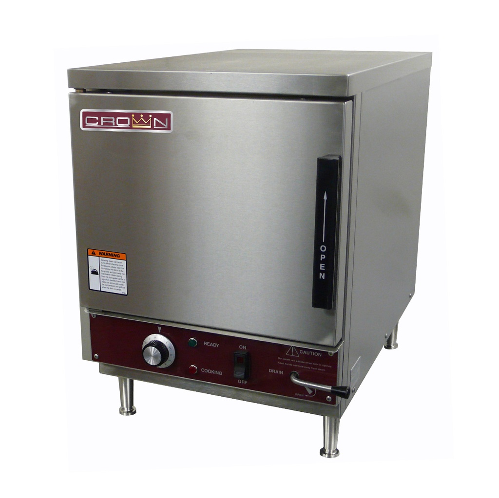 PROMOTION - CROWN SXN-4M Electric Counter Steamer 4 Pan