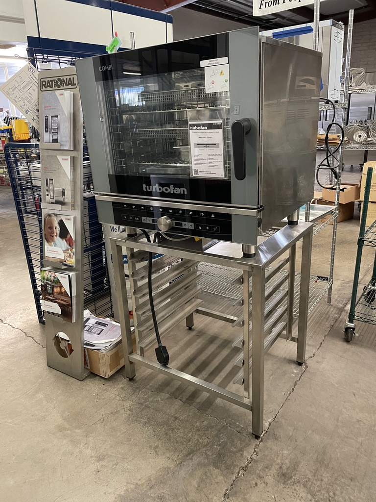 MOFFAT EC40D5 Turbofan - Full Size 5 Tray Digital / Electric Combi Oven