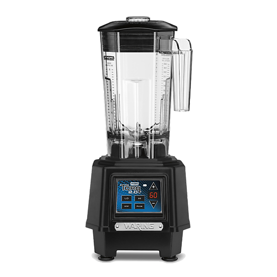 Waring TBB160 2.0 2-HP Blender Electronic Touchpad Controls, 60-Second Timer