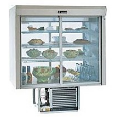 DELFIELD F5SC48N Drop in refrigerated display case with see through back, 48" x 28" x 42"H