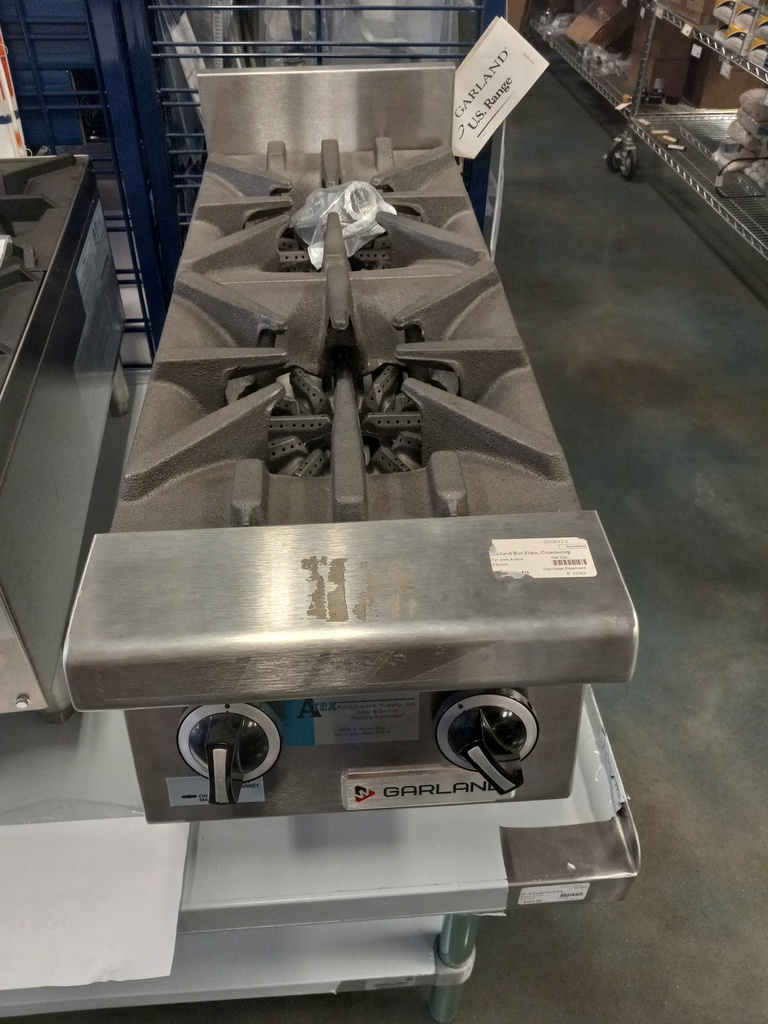 Garland GTOG12-2 Countertop Hot Plate, 2 Burner