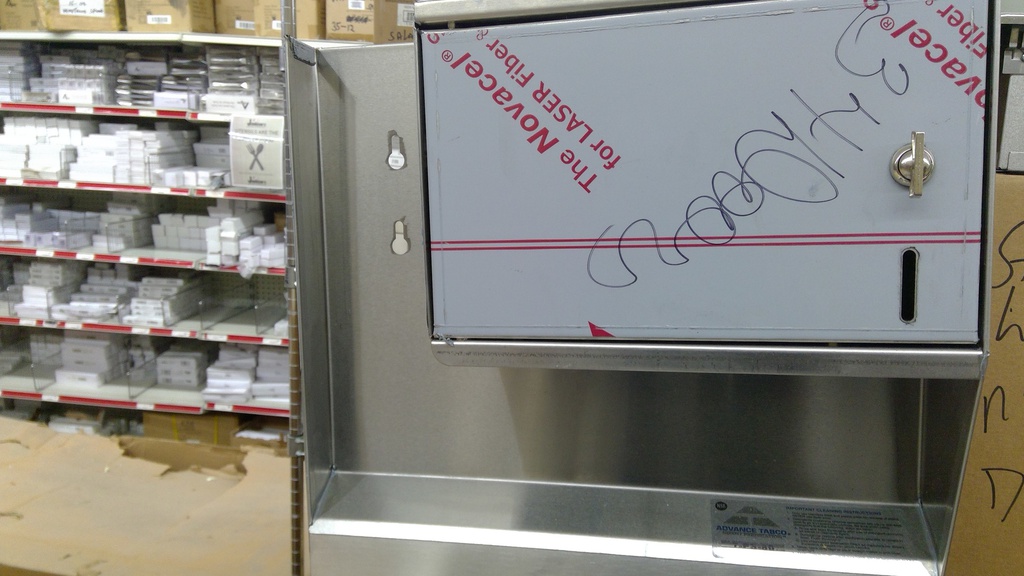 Advance Tabco 7-PS-80 Hand sink with towel and soap dispenser