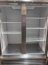 Serv-Ware RR-2 Serv-Ware Reach-In Refrigerator, two section, 54"W x 33"D, Bottom mounted