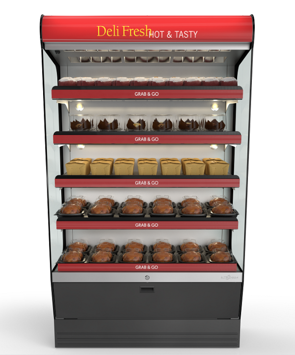 Alto-Shaam 305368  HSM-48/5S Heated shelf merchandiser