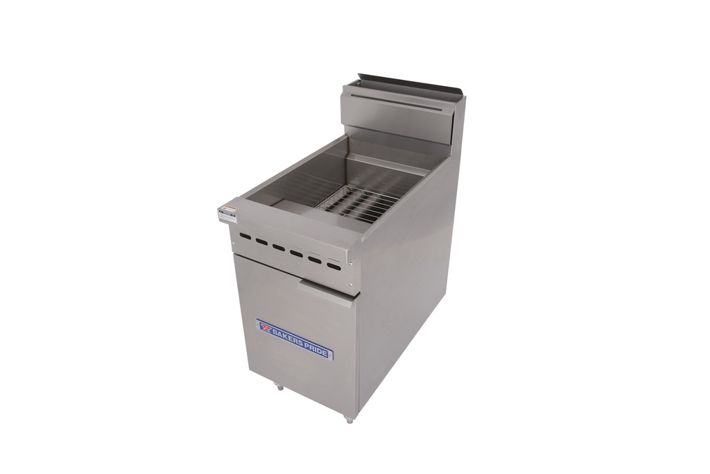 BAKERS PRIDE BPF-6575 Heavy-Duty Fryer - Floor Model, 65-75 lb., NAT Gas