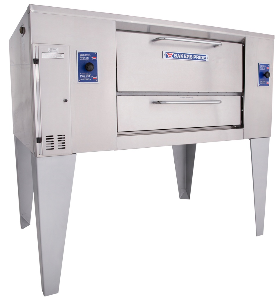 BAKERS PRIDE D-125 Deck Oven - 125K BTU, NAT Gas, Hi-Elevation 2000'-2999'