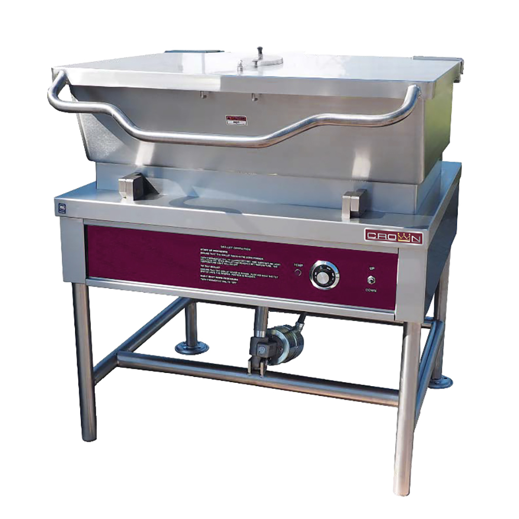 CROWN ELTS-40 Electric Tilting Skillet 40 Gallon