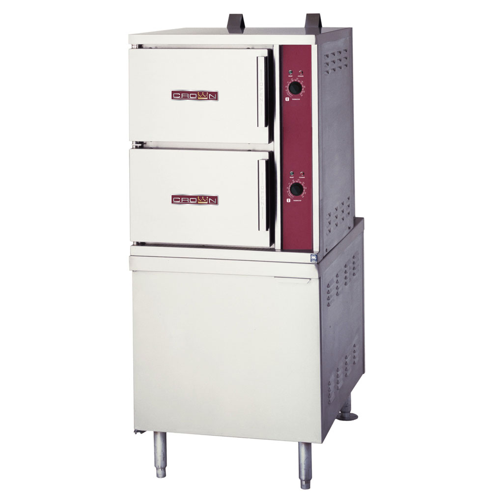 CROWN GCX-2S Gas Convection Steamer Cabinet