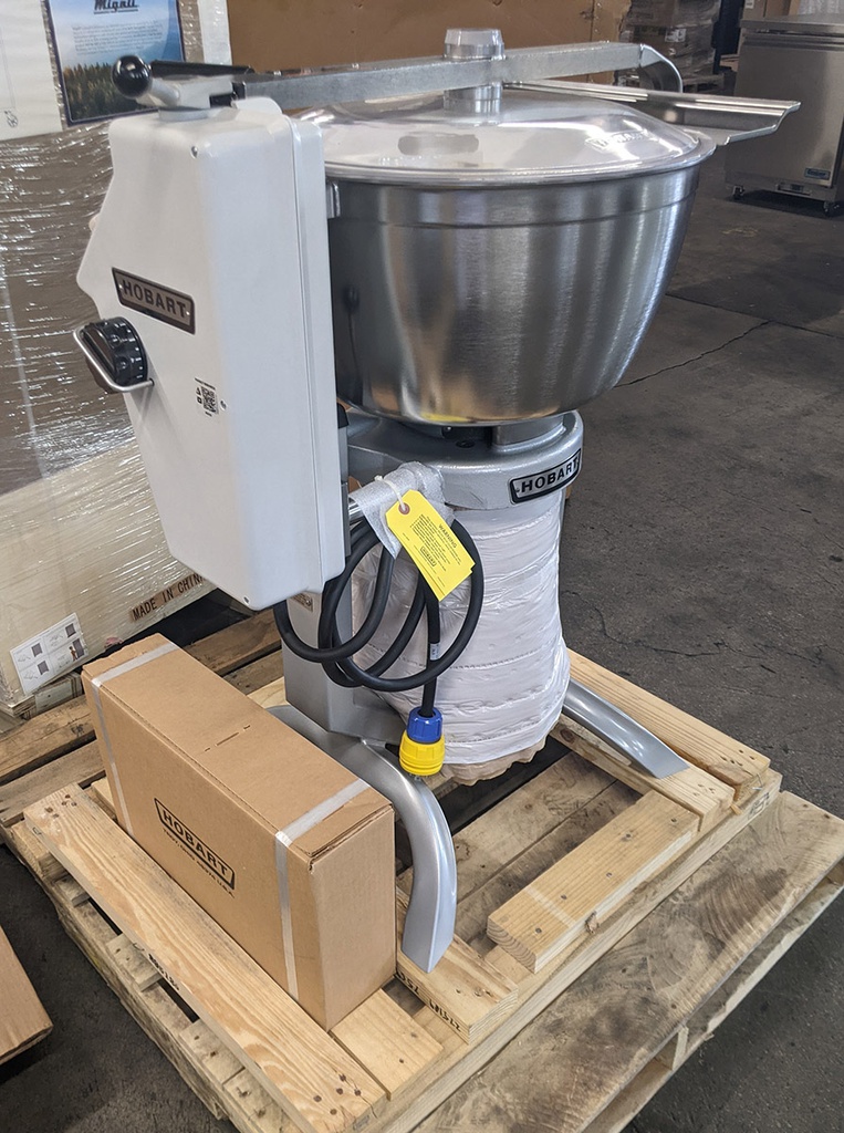 Hobart HCM450+BUILDUP 45 Qt. Stainless Steel Cutter Mixer, 230v/60/3-ph